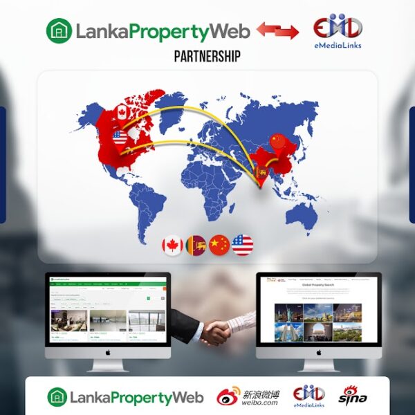 LankaPropertyWeb（LPW），斯里兰卡领先的房地产平台，宣布与eMediaLinks的新合作伙伴关系.
